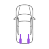 Rear Split Single Tip