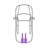 Rear Dual Tip Center