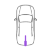 Rear Single Tip Center