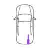 Rear Single Tip Passenger